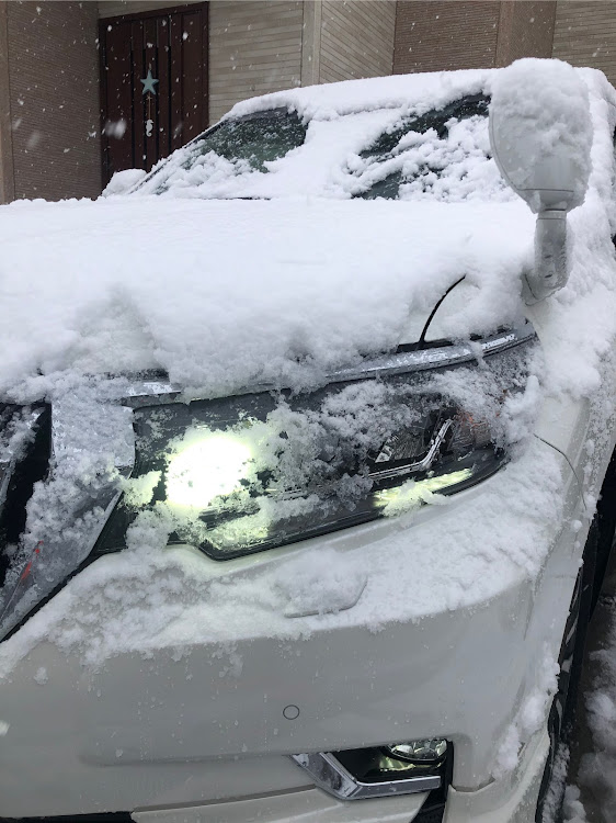 ランドクルーザープラドの季節外れの雪・焼肉に関するカスタム事例の投稿画像2枚目