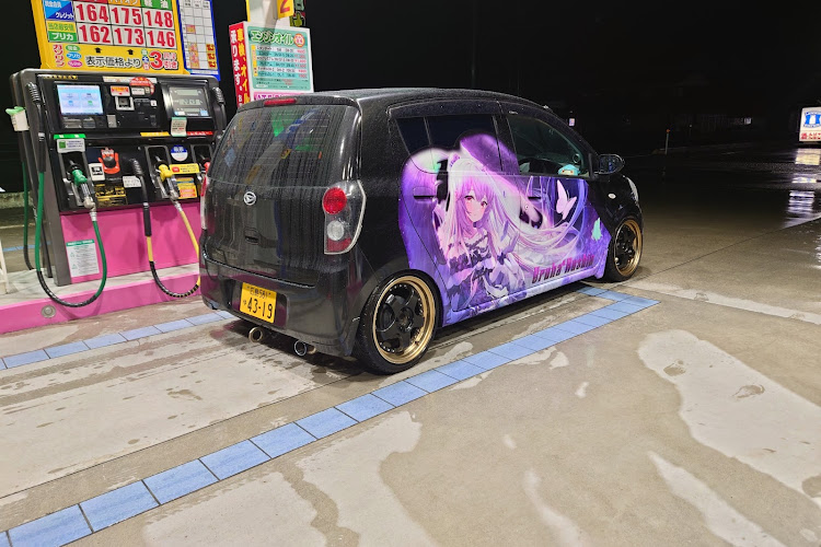 ミラの水も滴る良い愛車・痛車に関するカスタム事例の投稿画像2枚目