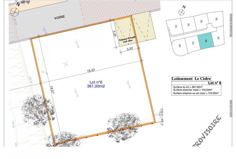  Vente Terrain à bâtir - à Lambesc (13410) 