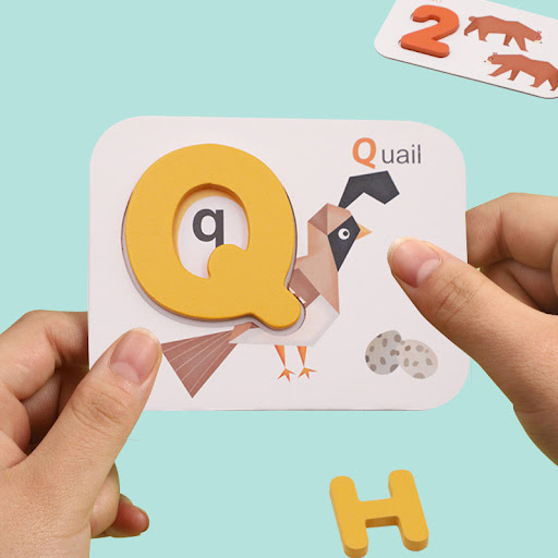 Title 2, Wooden Toy Memory Card for Babys Cognition Tor...