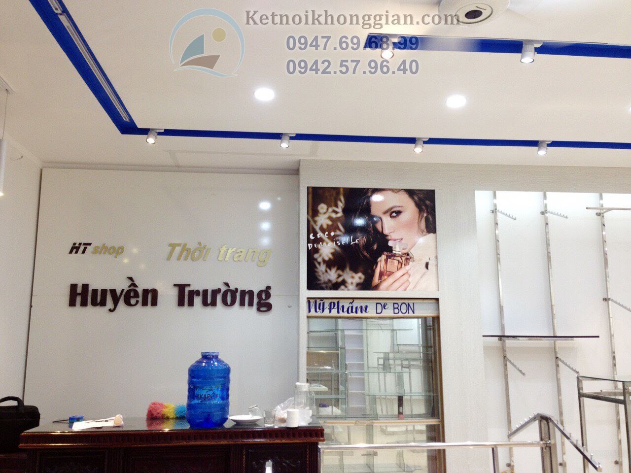 thi công shop thời trang tại Nghệ An