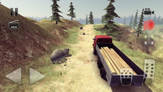 Truck Driver steep road (Mod Money)