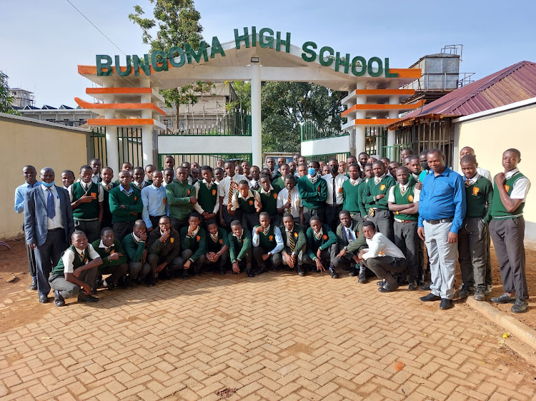 Bungoma High School Gate.