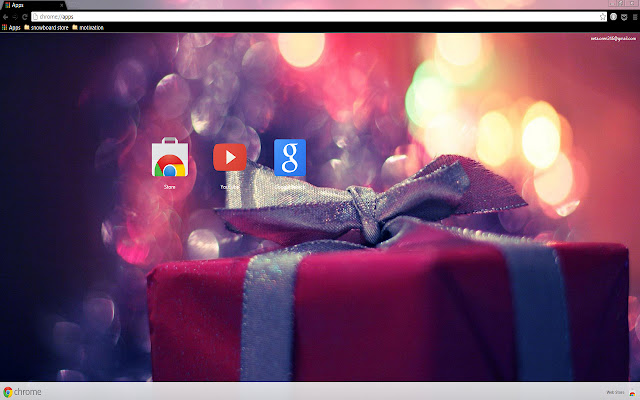 Christmas Present chrome extension