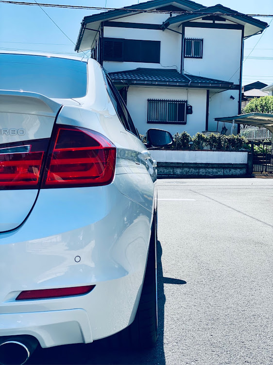 B3 BiTurbo リムジンのalpina・明日雨だけど洗車・GRIOT'S GARAGE・BBS SUPER RSに関するカスタム事例の投稿画像4枚目