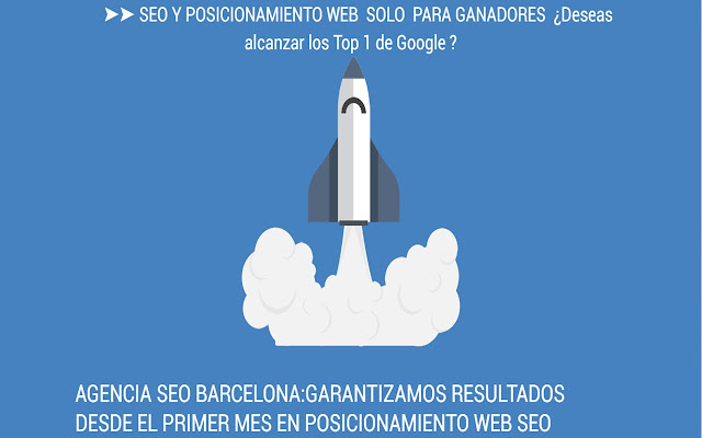 La mejor agencia de SEO en Barcelona chrome extension