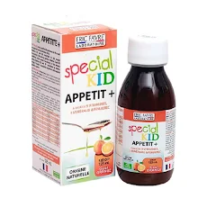 SPECIAL KID APPETIT - Siro giúp bé ăn ngon, hỗ trợ tiêu hóa, cải thiện biếng ăn, hấp thụ kém 125ml