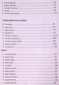 Bunty Daa Punjabi Dhaba menu 8