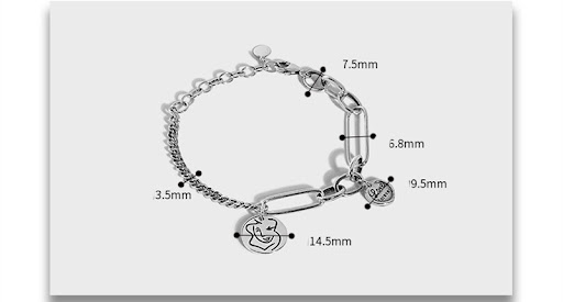 Title 1, Womens Fashion Retro Distressed Human Tag Brac...