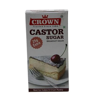 Crown Castor Sugar - 225 gm