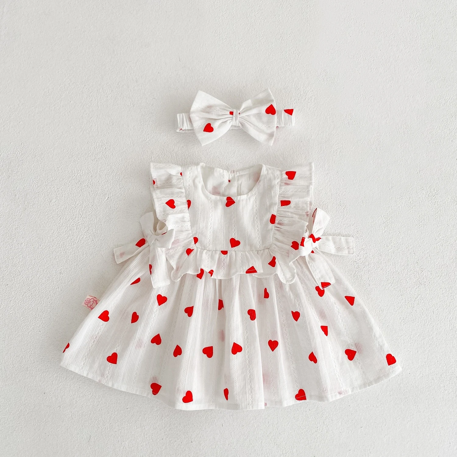 Title 9, Romper voor babymeisje "South Korea Love" een c...