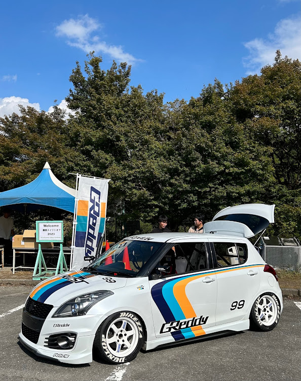 スイフトの関西スイフトミーティング・スイフトRSのある生活・嵐山高雄パークウェイ・関西オフで会いましょうに関するカスタム事例の投稿画像10枚目