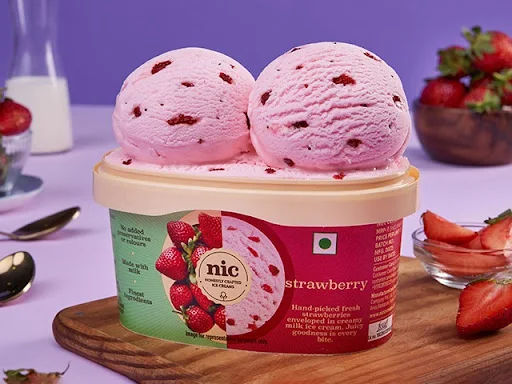 Strawberry Ice Cream 500ml