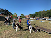 People queueing to vote at 7am in Elardus Park, Pretoria. 