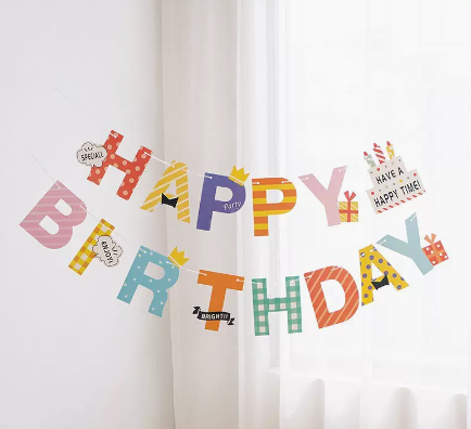Title 4, Happy Birthday Party Decoration Supplies with P...