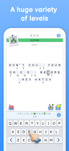 Screenshot Cryptogram Words Master