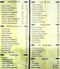 Yo! Chinese Hut menu 3