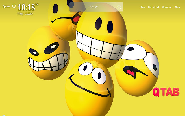 Smile Wallpapers Theme Smile New Tab