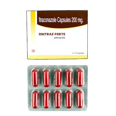 ONITRAZ-FORTE 200MG CAP 10'S