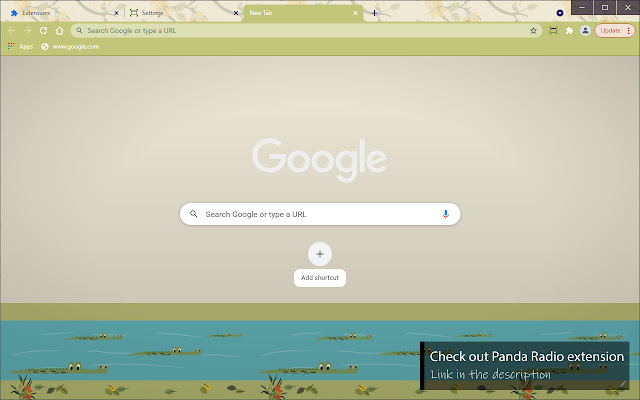 Crocodile Journey chrome extension