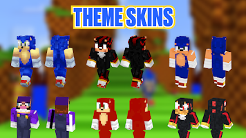 Sonic exe pixel Minecraft Skin