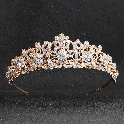 Title 8, Rhinestone Alloy Hair Decoration Headdress for ...
