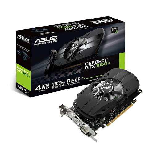 Card màn hình ASUS GeForce GTX 1050Ti 4GB GDDR5 Phoenix (PH-GTX1050TI-4G)