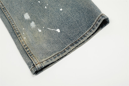 Title 4, Mens Washed Old Casual Loose Straight Trousers...
