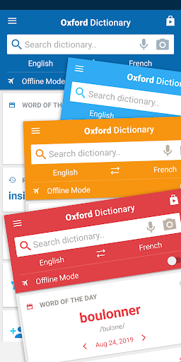 Screenshot Concise Oxford French Dict.