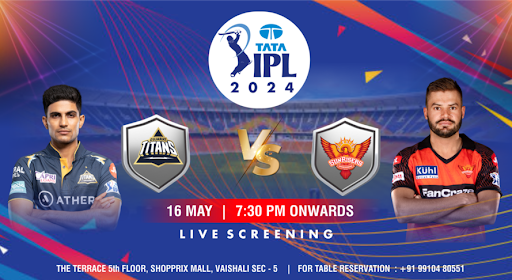 GT vs SRH: TATA IPL 2024 screening at The Terrace