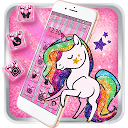 Download Galaxy Glitter Unicorn Theme Install Latest APK downloader