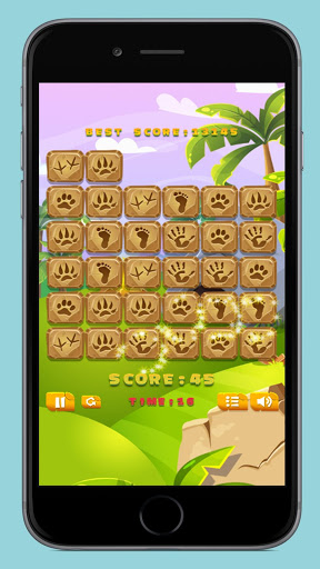 Screenshot Caveman Connect 3 Puzzle