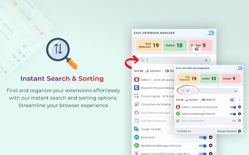 Easy Extension Manager Preview 2