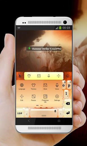 無料个人化Appの夏のストライク TouchPal|記事Game