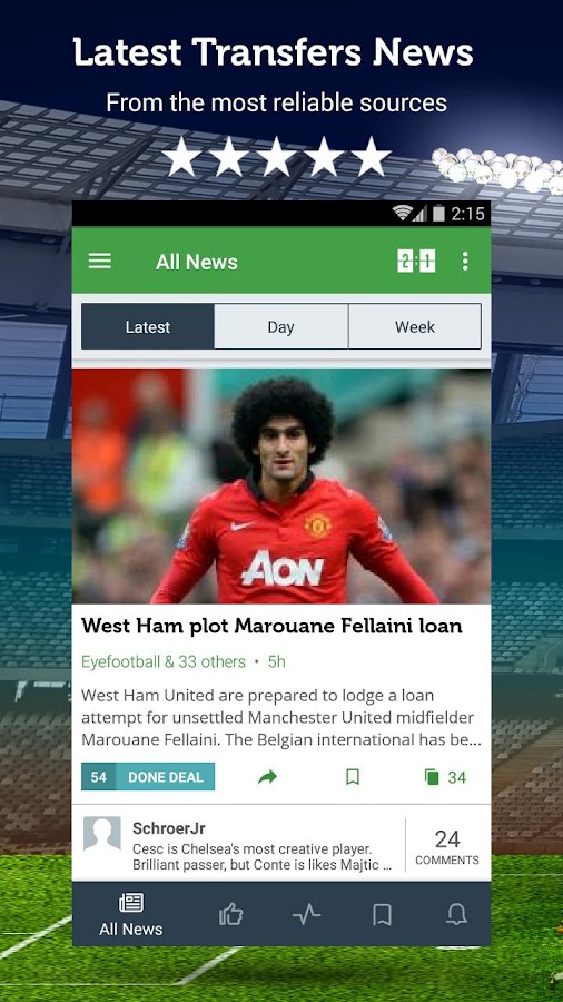 Football Transfers & Rumors - Android Apps on Google Play