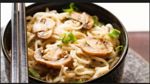 Mushroom Noodles