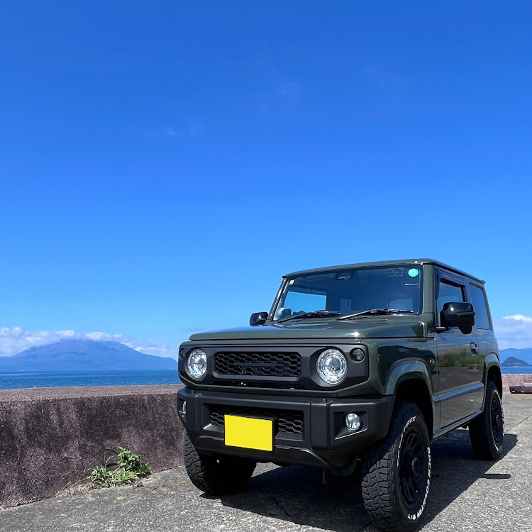 ジムニーの灰まみれ・純水手洗い洗車・純水洗車はやめられない・ドブロと一緒に・熱中症に注意に関するカスタム事例の投稿画像5枚目