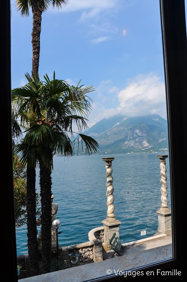 Lac de Côme,  Varenna, villa monastero