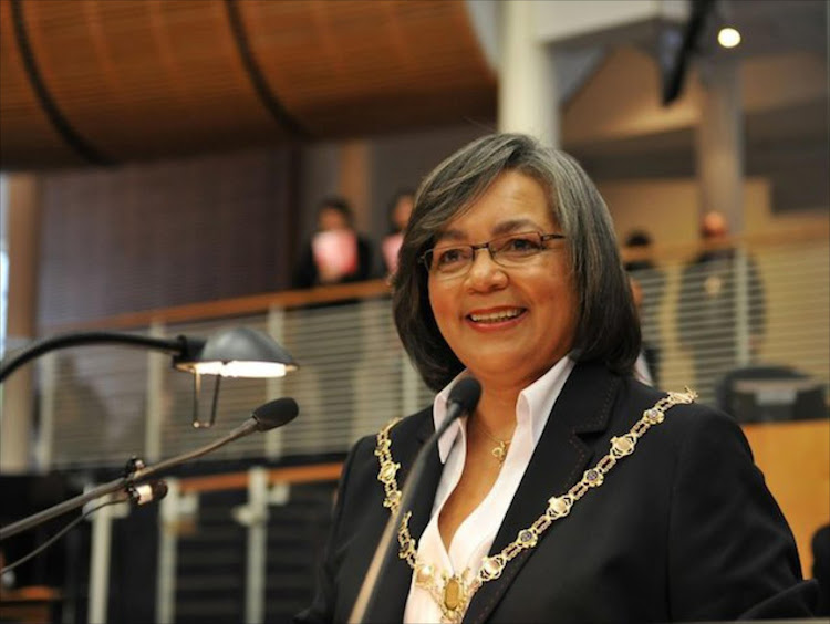 Cape Town mayor Patricia de Lille.