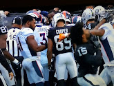 ?Impressionante bagarre générale entre les Raiders et les Broncos !! (Vidéo) 