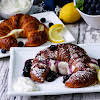 Thumbnail For Lemon Cream Brunch Croissants With Maple Blueberry Syrup.