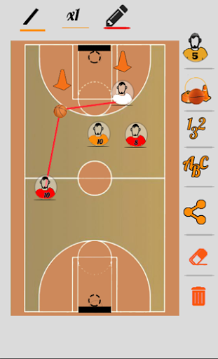 Basketball Training White Board