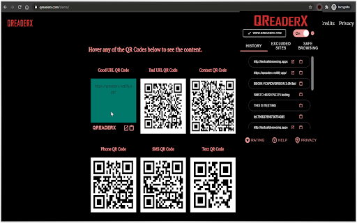 QReaderX - QR Code Reader