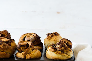 Orange and Chocolate Brioche Rolls