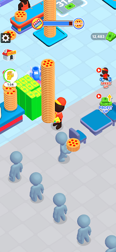 Screenshot Idle Pizza Shop: Pizza Games