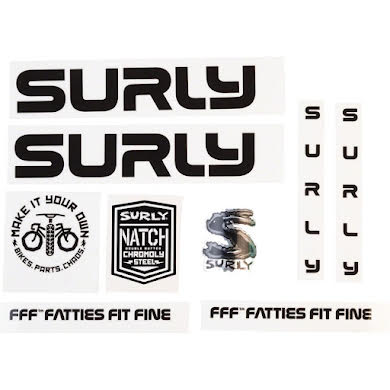 Surly Intergalactic Decal Set