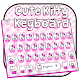 Download Cute Pink Kitty Keyboard Theme For PC Windows and Mac 10001003