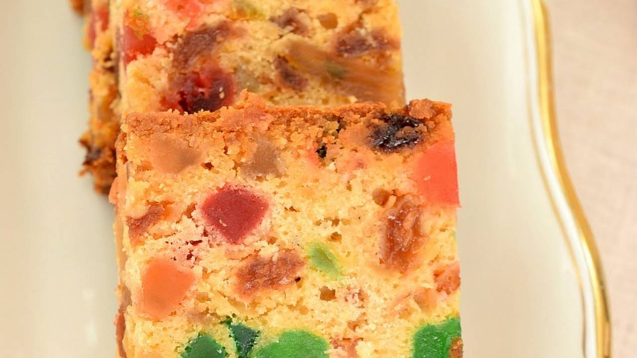 Dark Fruitcake - My Island Bistro Kitchen