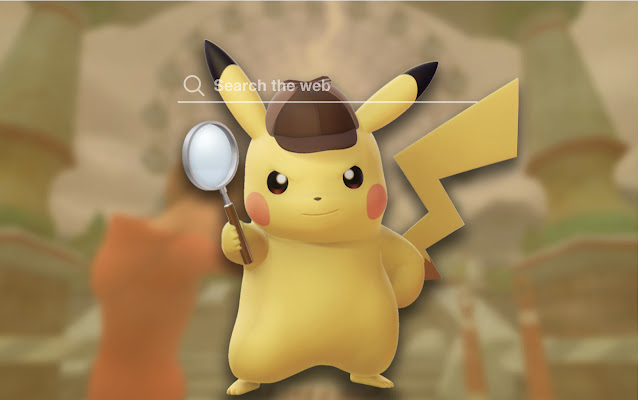 Detective Pikachu Wallpaper New Tab Theme