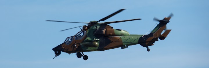 Mehrzweckkampfhubschrauber Tiger der französischen Armee.